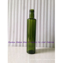 750ml Round Shape Green Glass Bottles for Olive Oil